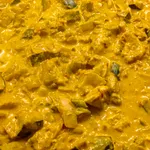 Auberginen-Sahne-Hähnchen